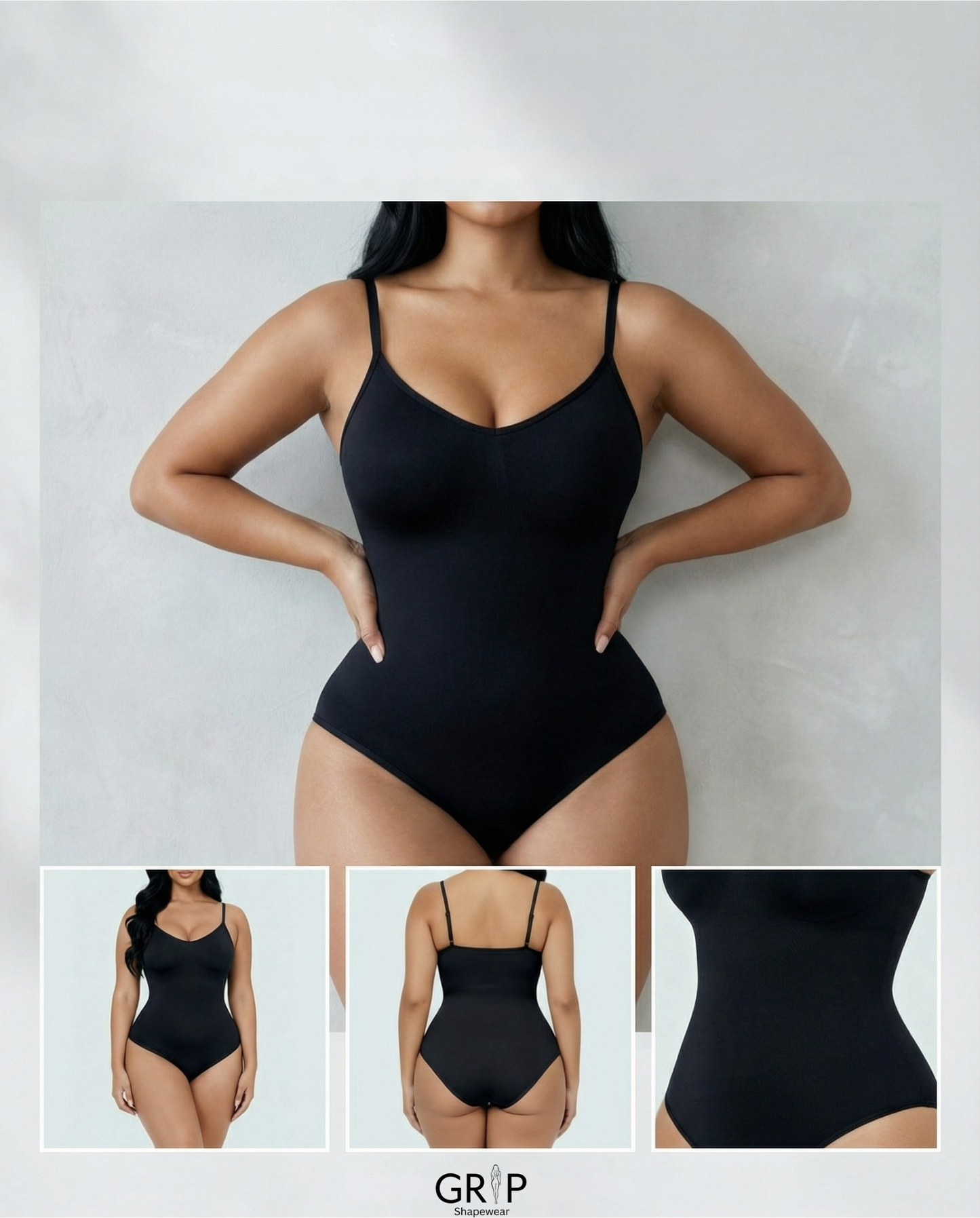 Seamless Grip  Brief Body Suit